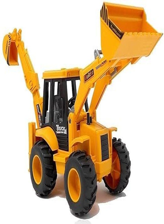 HDA GROUP 01Vehicle Friction Powered Bulldoze Parts Construction Toys Truck for Kids - Realistic Design Vehicle Toy for Kids 3+ Years for Indoor & Outdoor Play | Safe & Durable Toy(Yellow) - Image 1